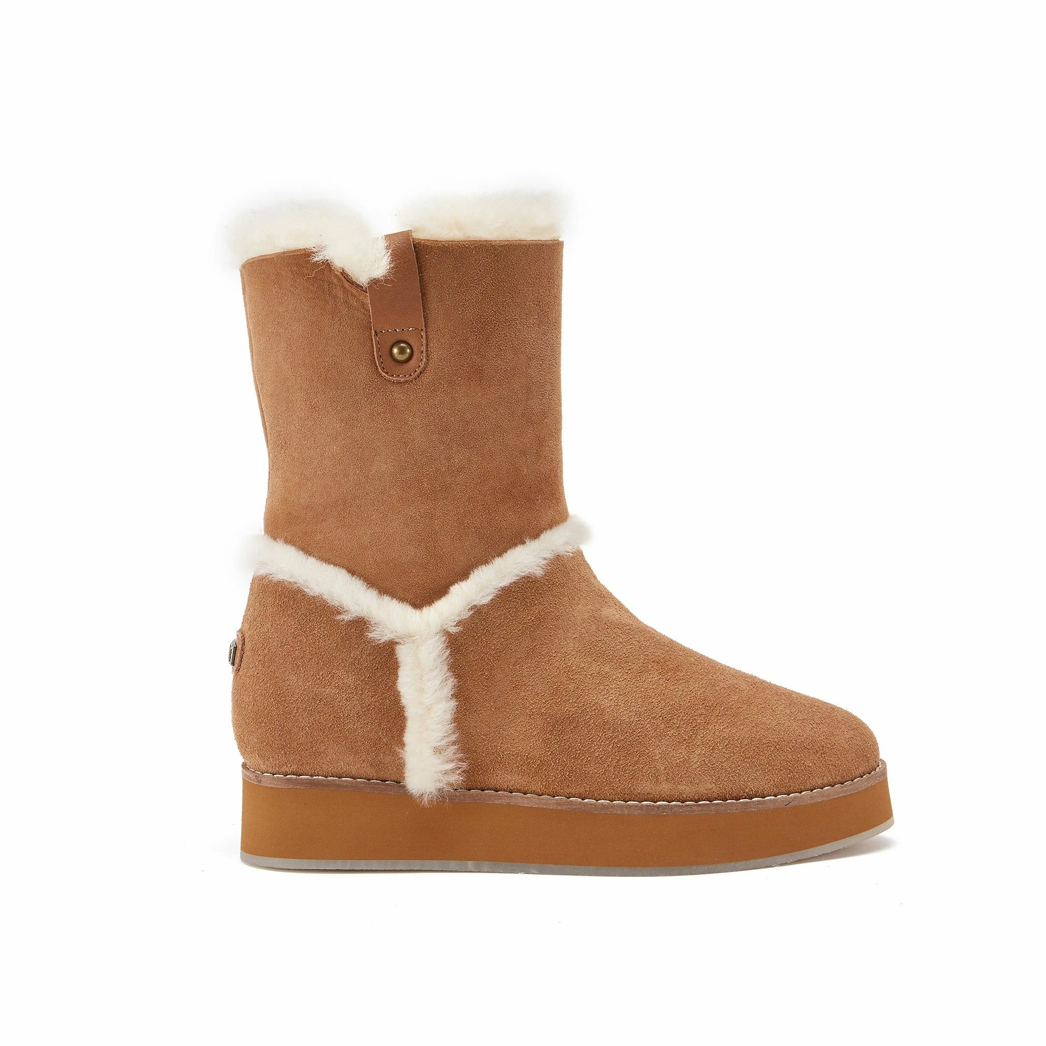 Australia Luxe Co Australia Luxe Been There Chestnut Boots - Beige