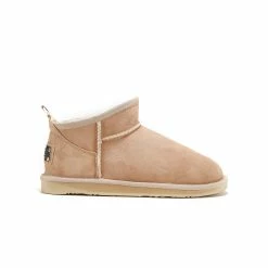 Australia Luxe Co Cosy Ultra Short Sand Embossed Logo