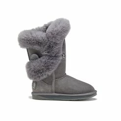 Australia Luxe Co Australia Luxe Nordic Short Luxe Grey Boots
