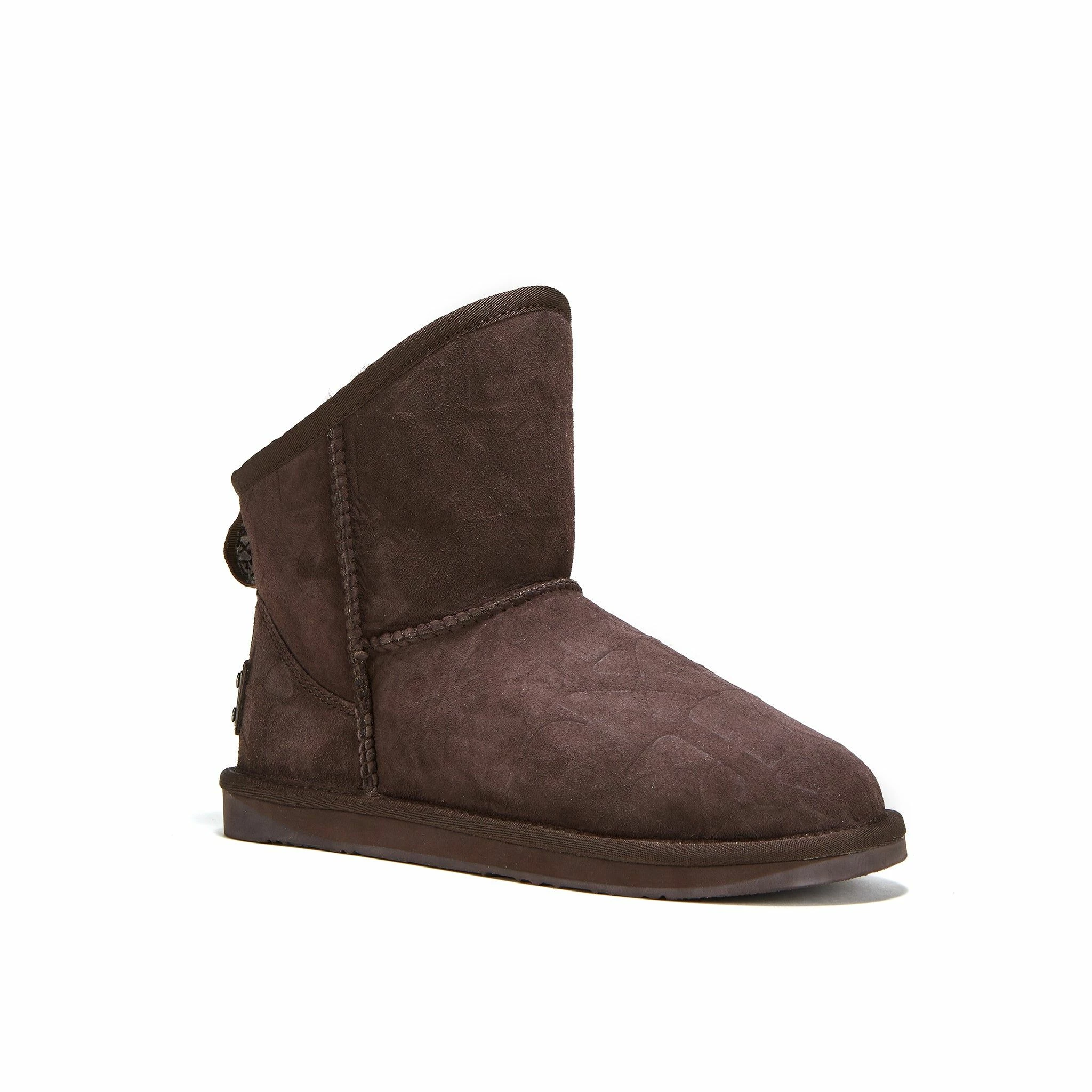 Australia Luxe Co Cosy Xtra Short Beva Embossed Logo - Brown - Image 4