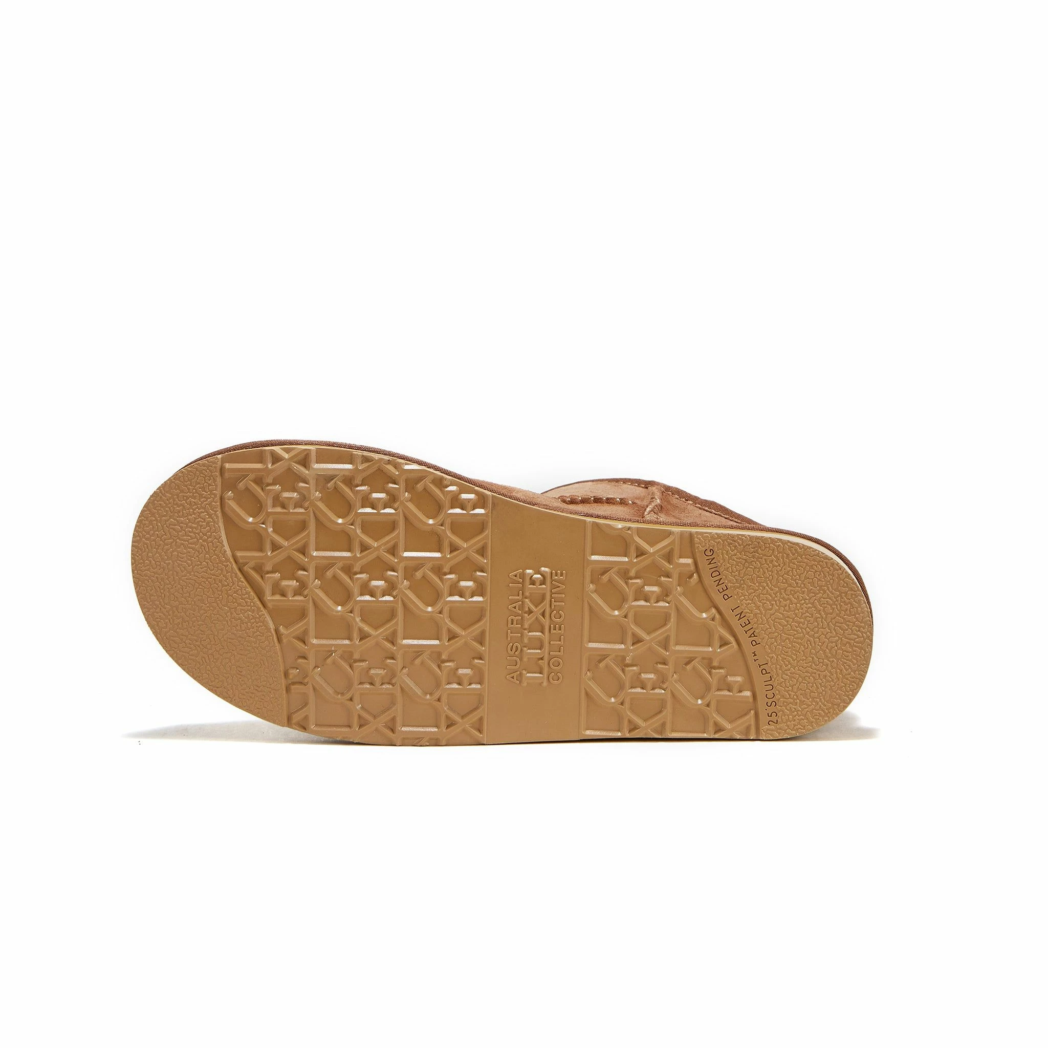 Australia Luxe Co Cosy Xtra Short Chestnut Embossed Logo - Beige - Image 2
