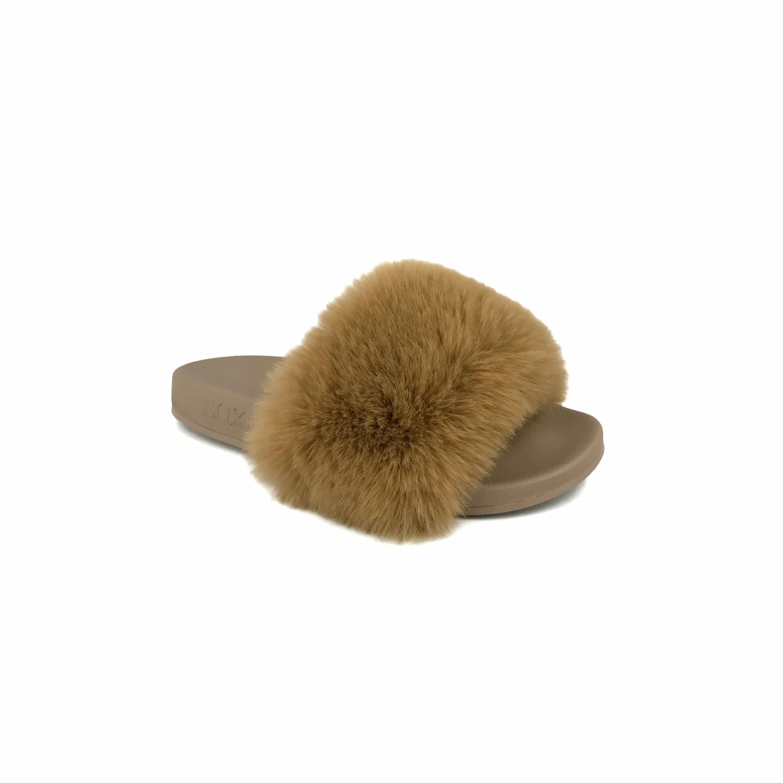 Australia Luxe Co Australia Luxe Touche Chestnut Slippers - Beige - Image 4