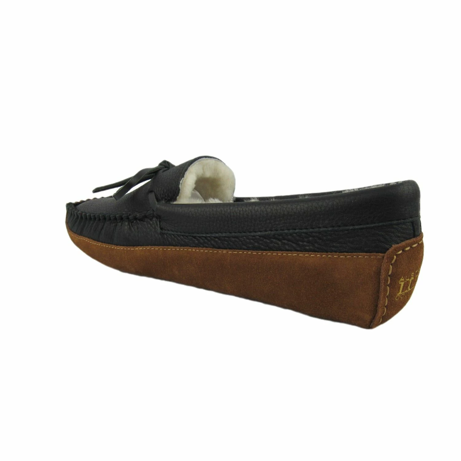 Australia Luxe Co Australia Luxe Mens Bond Crow Slippers - Black - Image 2