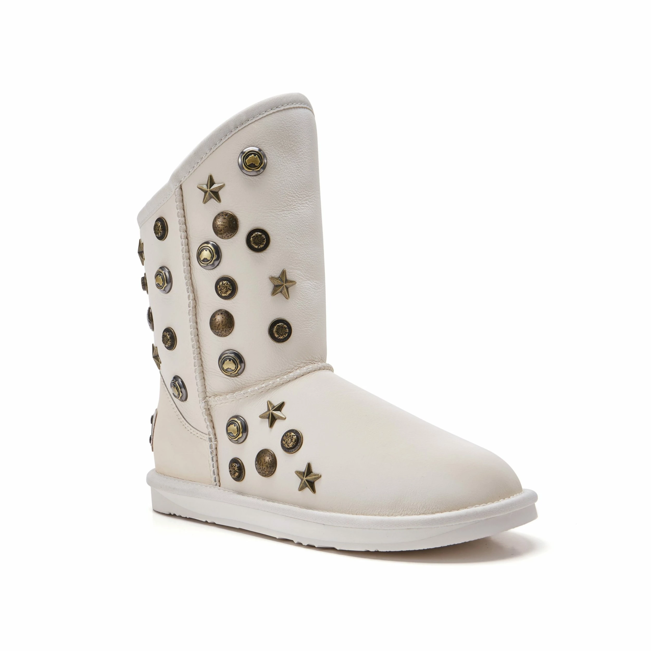 Australia Luxe Co Angel Short Satin Pale - White - Image 4