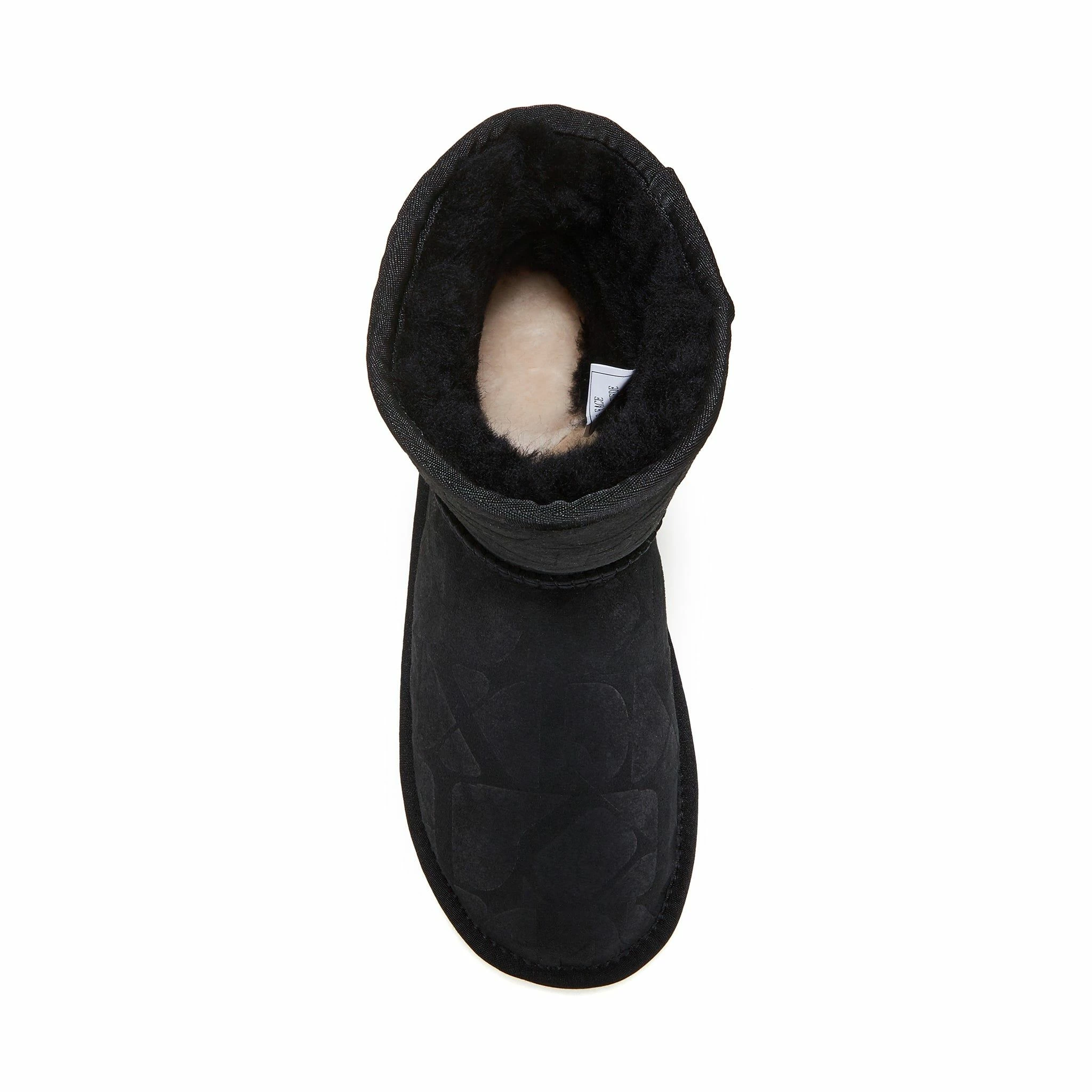 Australia Luxe Co Cosy Xtra Short Black Embossed Logo - Image 3