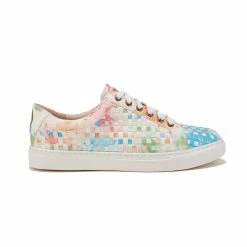 Australia Luxe Co Australia Luxe True Watercolor Weave Sneaker - Multicolour