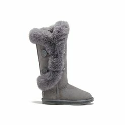 Australia Luxe Co Australia Luxe Nordic Tall Luxe Grey Boots