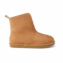 Australia Luxe Co Australia Luxe Homewurk Suede Chestnut Boots - Beige