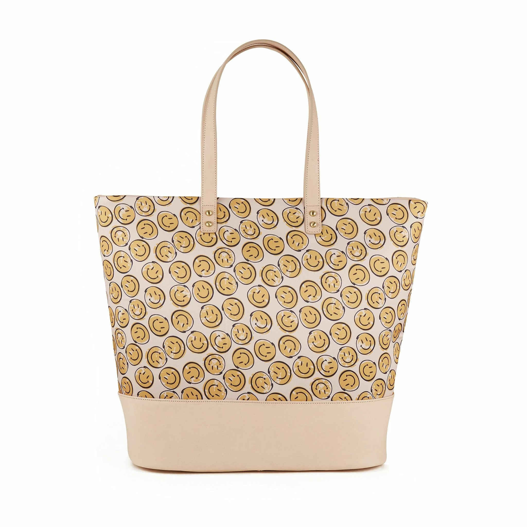 Australia Luxe Co Australia Luxe Bowery Tote Satin Smiles - Gold - Image 3