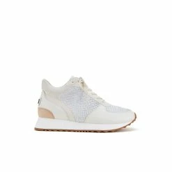 Australia Luxe Co High Dancer Croc Pale - White