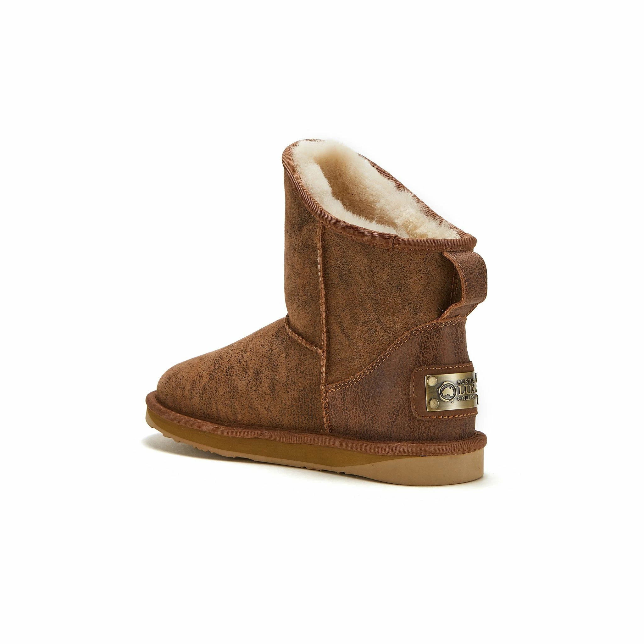 Australia Luxe Co Cosy Xtra Short Aviator Chestnut - Image 3