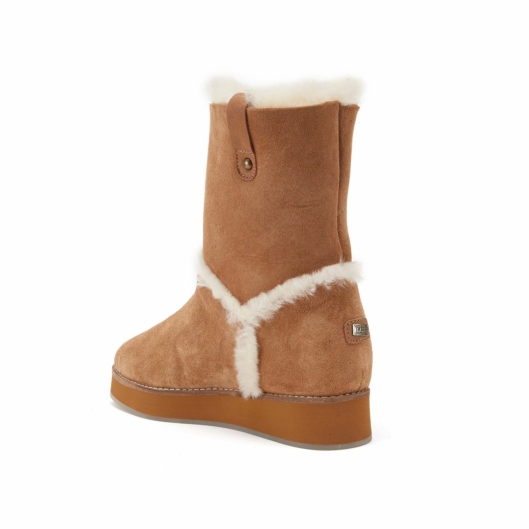 Australia Luxe Co Australia Luxe Been There Chestnut Boots - Beige - Image 3