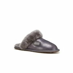 Australia Luxe Co Closed Mule Antique Silver