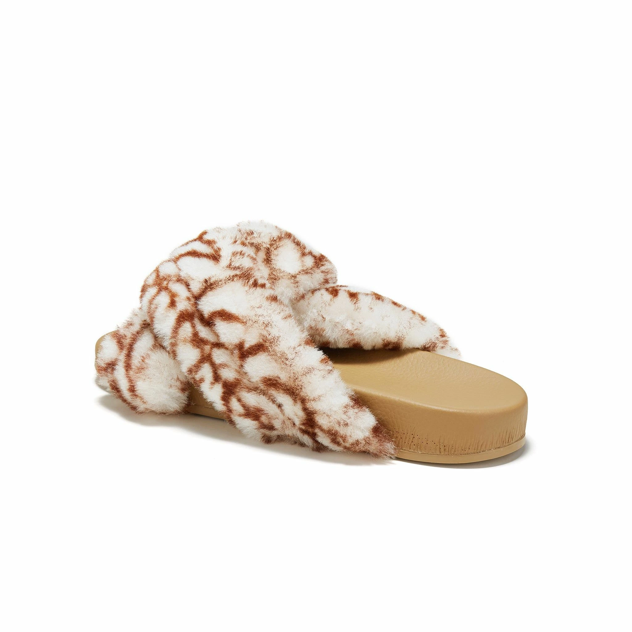 Australia Luxe Co Australia Luxe Trouble Logo Chestnut Slippers - Beige - Image 5