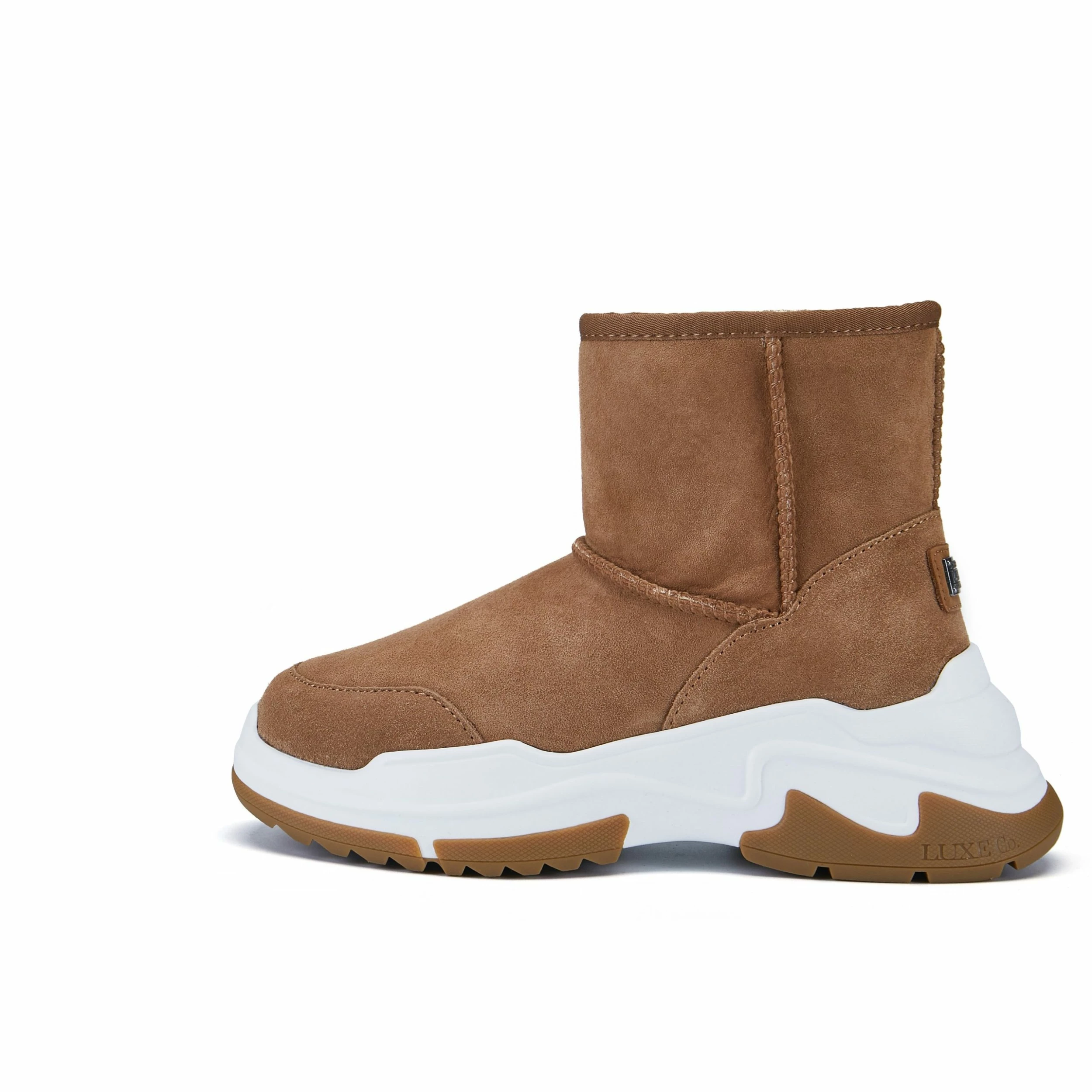 Australia Luxe Co Australia Luxe X-Cosy Short Chestnut Boots - Brown - Image 4