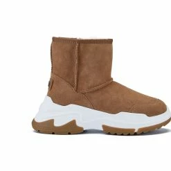 Australia Luxe Co Australia Luxe X-Cosy Short Chestnut Boots - Brown