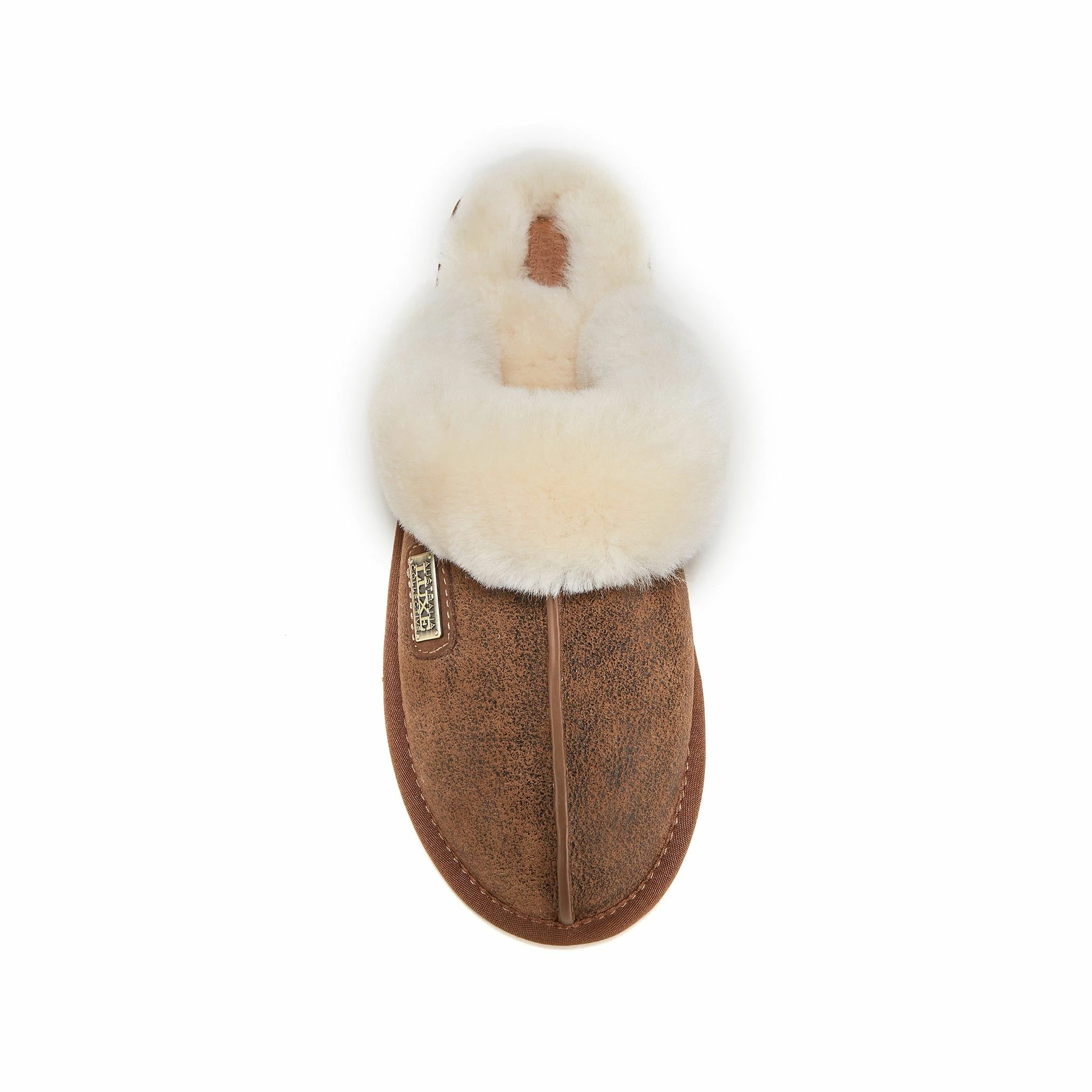 Australia Luxe Co Closed Mule Aviator Chestnut - Image 3