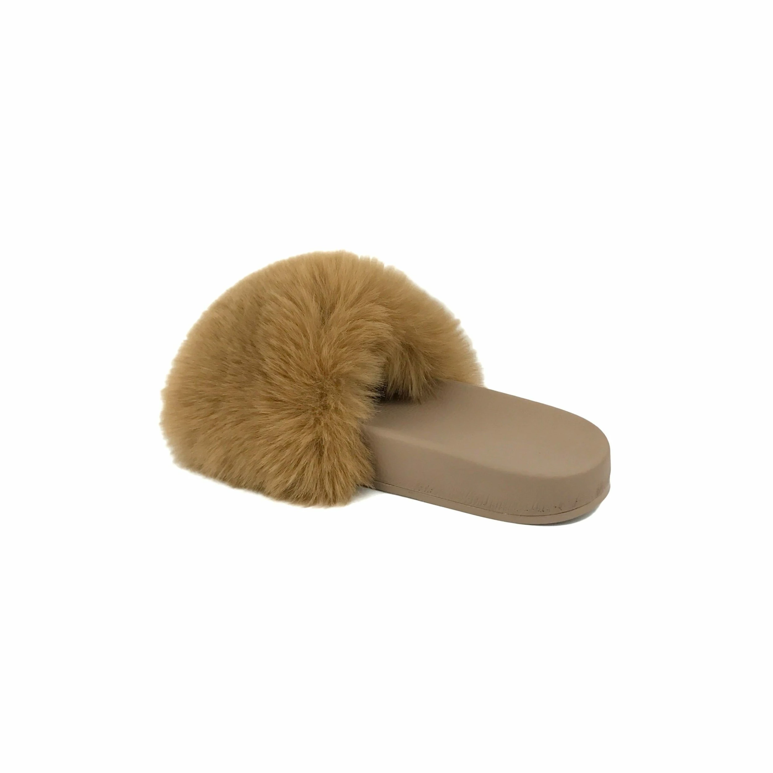 Australia Luxe Co Australia Luxe Touche Chestnut Slippers - Beige - Image 2