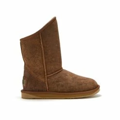 Australia Luxe Co Cosy Short Aviator Chestnut