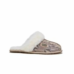 Australia Luxe Co Closed Mule Snake Sand