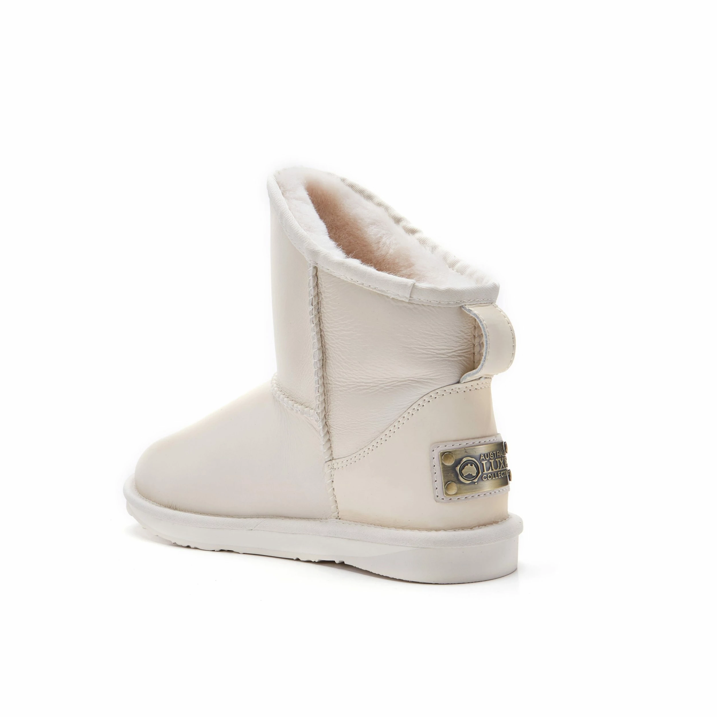 Australia Luxe Co Cosy Xtra Short Satin Pale - White - Image 3