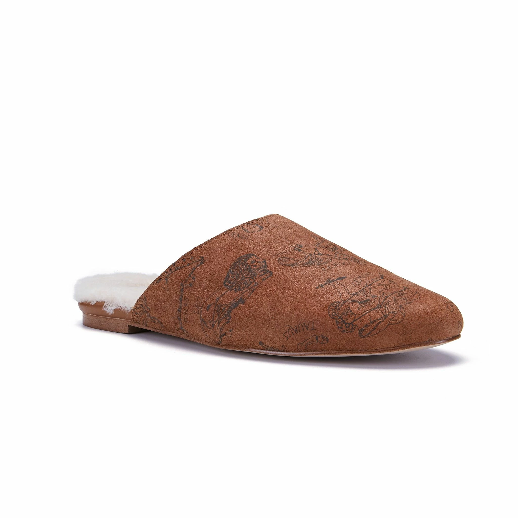 Australia Luxe Co Australia Luxe Marcos Chestnut Constellation Slippers - Beige - Image 2