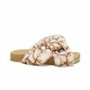 Australia Luxe Co Australia Luxe Trouble Logo Chestnut Slippers - Beige