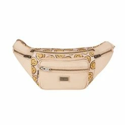 Australia Luxe Co Australia Luxe Bum Bag Satin Smiles - Gold